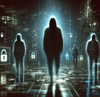 Shadowy figures with digital locks and cybersecurity symbols, representing the importance of regular cybersecurity audits for maintaining compliance
cyberscurity. #cybernod